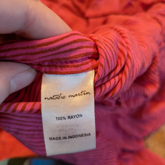 Natalie Martin Cute Pink Striped Maxi Dress - Size XS - Picture 6 of 7